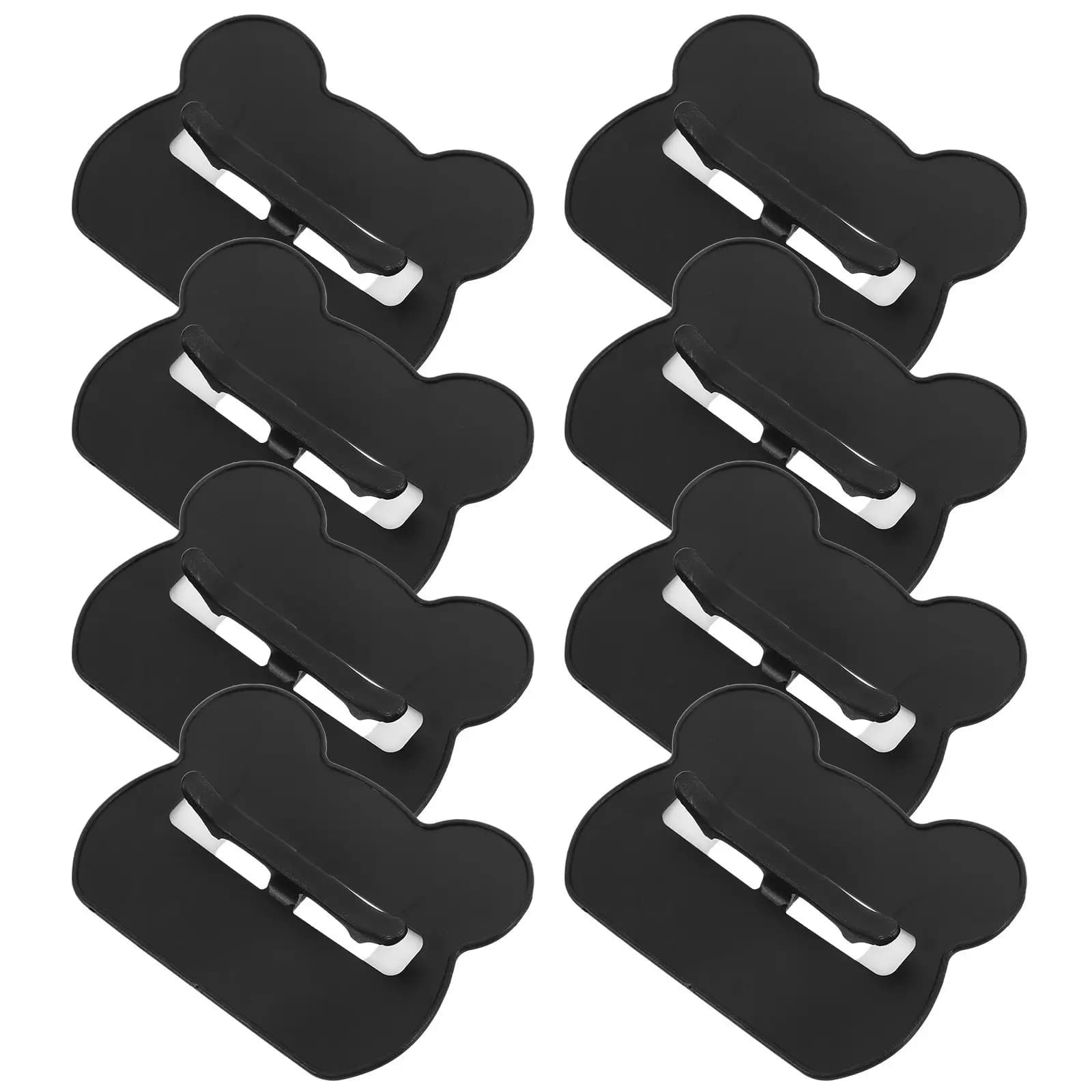 Set di 8 Clip per Sacchetti della Spazzatura, Morsetti Antiscivolo in Plastica per Cestini, Clip di Fissaggio Multifunzionali