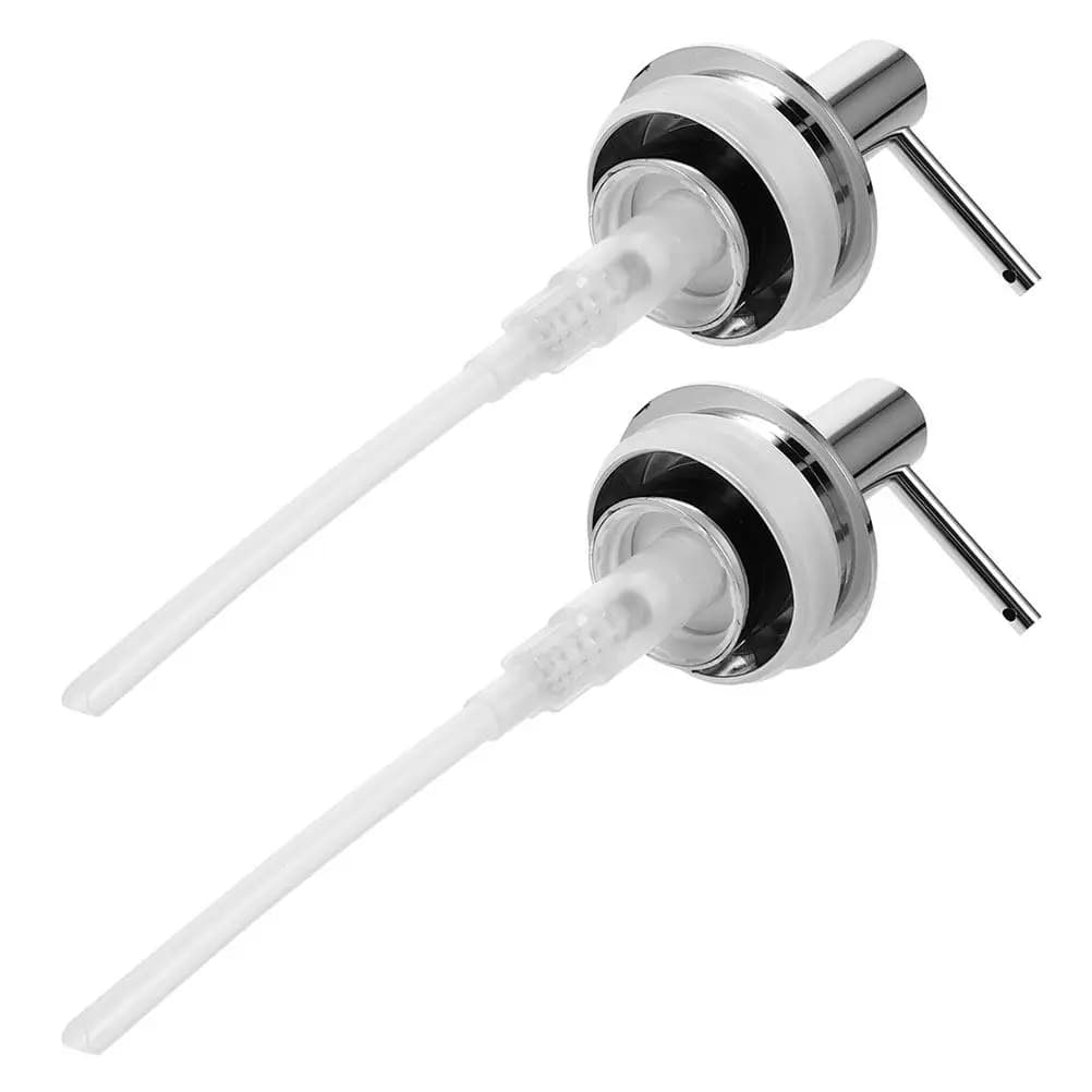 Pompa di ricambio da 2 pezzi per flacone spray, dispenser in plastica riutilizzabile a prova di perdite, adatto per lozione, sapone, olio, schiuma, ricaricabile