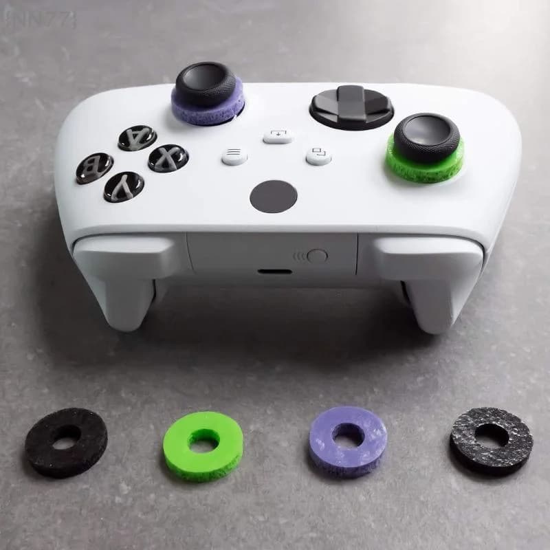 Anelli di precisione Aim Assist da 6 pezzi per controller Xbox Series X/S/One e Switch Pro, 360 ° Accessori per il miglioramento del controllo del movimento