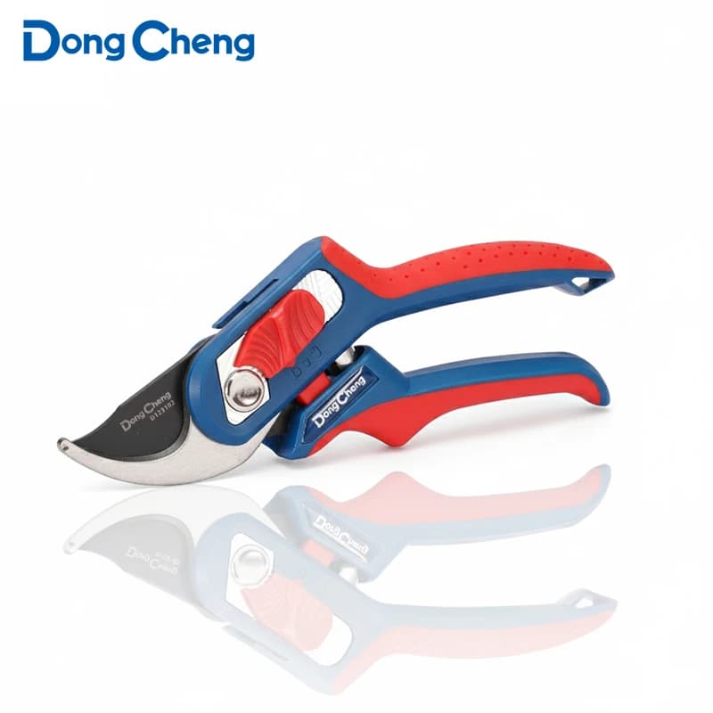 Forbici da Potatura Professionali da 8 Pollici, Lama Rivestita in Teflon SK5, Apertura Regolabile e Impugnatura TPR per Rami Spessi e Alberi da Frutto