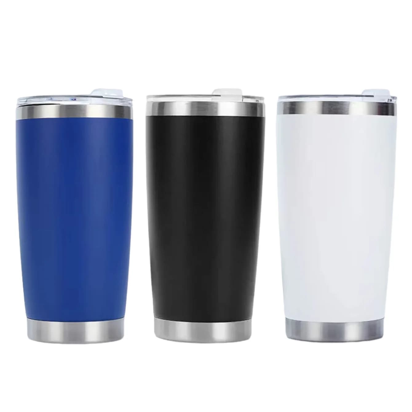 1 Piece of 20oz (590ml) 304 Stainless Steel Insulated Cup, Car Cup, Keeps Warm for 8 to 12 Hours, Suitable for Office Use, Driving, Comfortable to Hold, Very Convenient