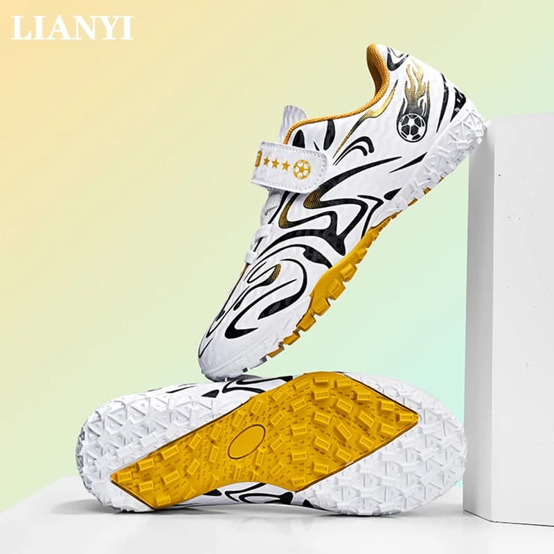 Men's and boys' LIANYI football shoes, with non-slip heels, professional football shoes, non-slip and wear-resistant training shoes, size 38 #