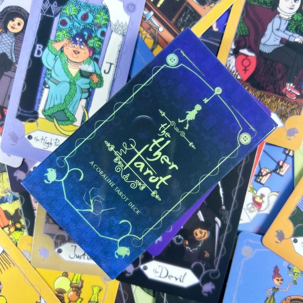 The Other Tarot Cards 78 Pcs Tarot Deck English Divination Edition Board Playing Games Cards