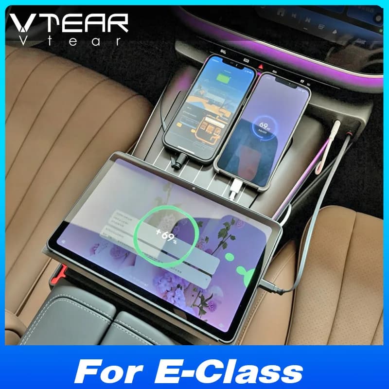 Per Mercedes-Benz Classe E W214 2024-2026: Splitter USB Type-C per Accendisigari Auto, Ricarica Rapida Multi-Porta, Hub Presa di Ricarica