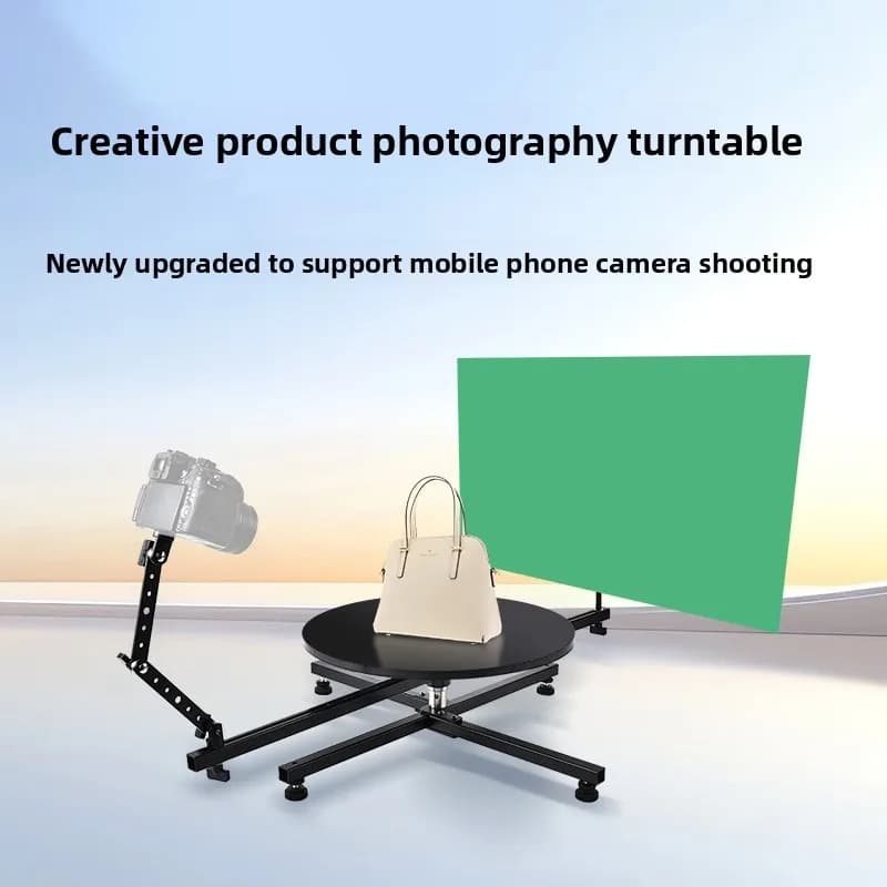 Stazione di Ripresa Creativa per Video Brevi con Riprese Panoramiche, Naturamorti e Pendolo Rotante Multi-angolo
