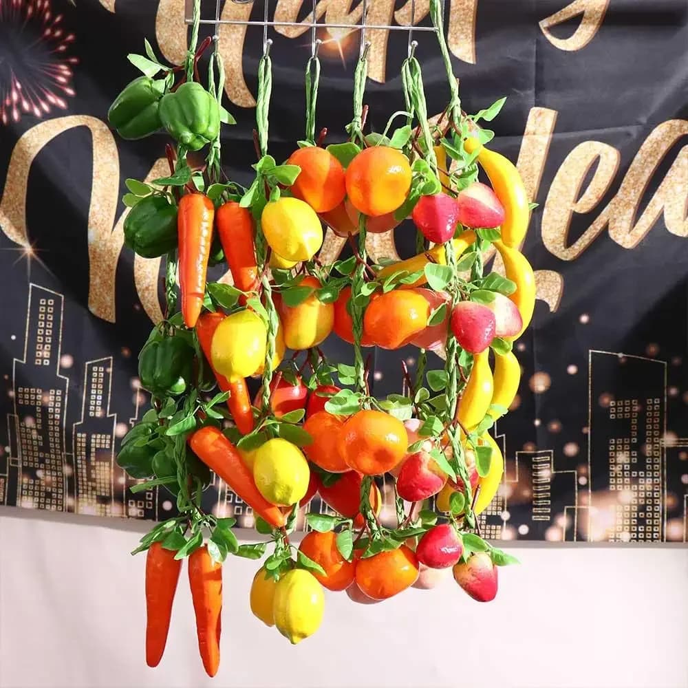 Party 1pc Plants Photography Props Fruit DIY Fake Vegetables Artificial Vegetables Wall Decor Artificial Fruit