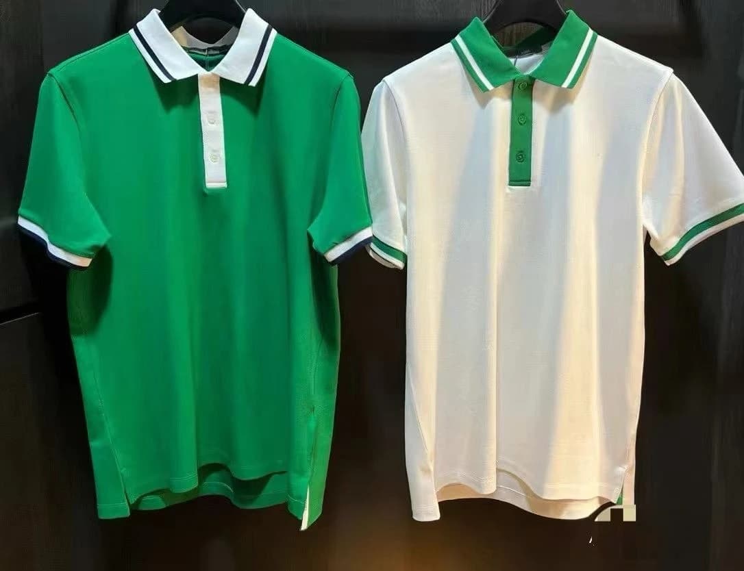 Nuova Collezione: Polo da Golf da Uomo di Qualità Originale, Slim Fit, Asciugatura Rapida, Traspirante, T-Shirt Sportiva Estiva