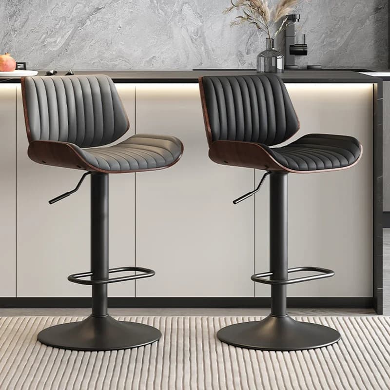 Sgabelli da Bar dal Design Minimalista Moderno, Sedie da Bar Nordiche per Gaming e Campeggio, Sedie Girevoli da Bancone, Set di Mobili da Giardino