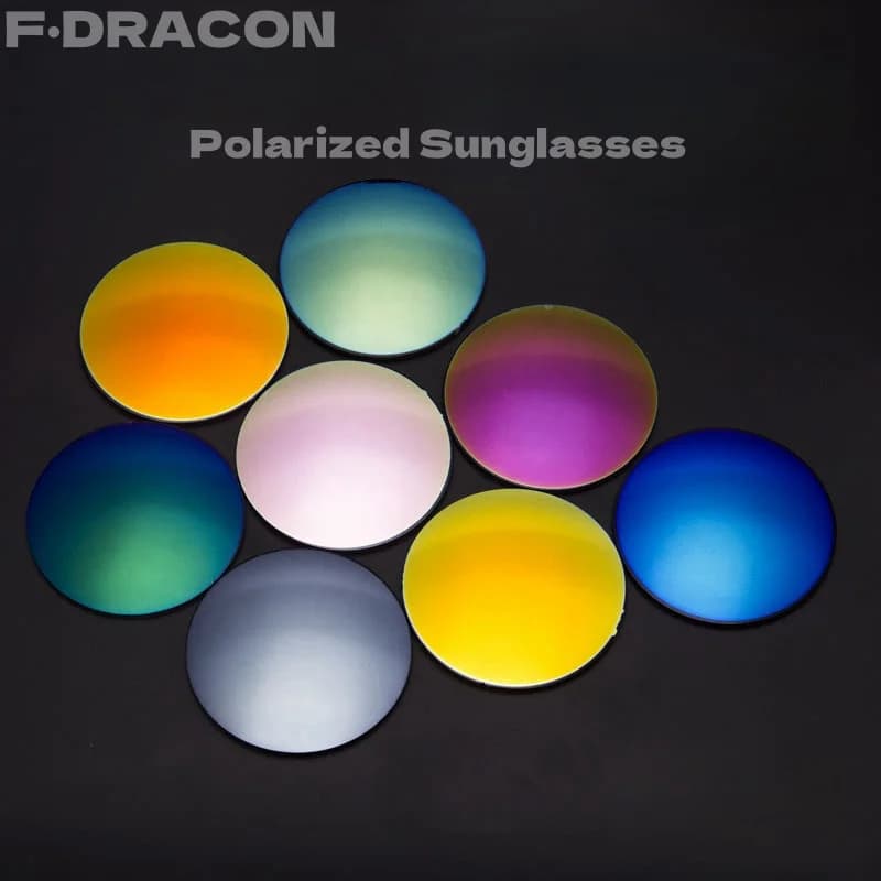 Occhiali da sole polarizzati colorati 1.50/1.56/1.61/1.67 occhiali da sole polarizzati da uomo e da donna con prescrizione ottica lenti da guida