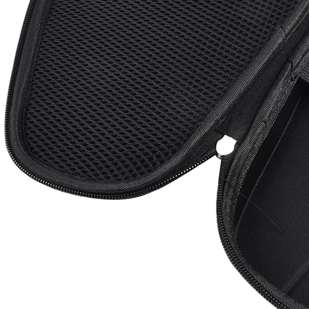 Ping pong rack with waterproof EVA+PU material with mesh compartment for balls and shoulder strap for paddle transport