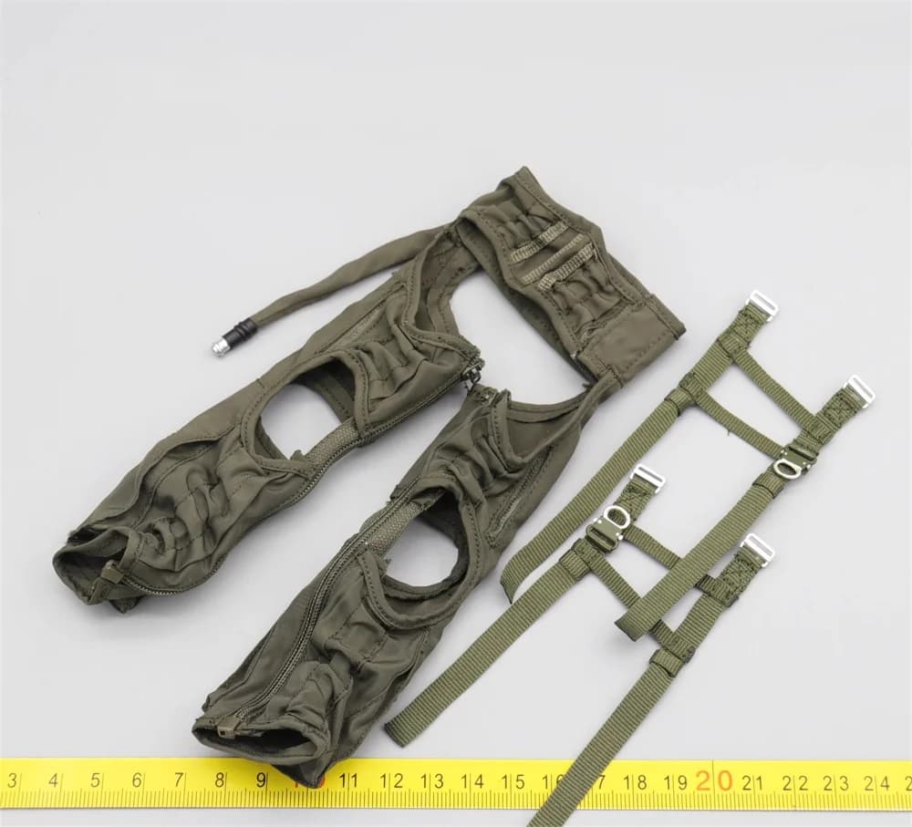 DID MA80182 Stati Uniti. Solider Piolet Operation Body con medaglie Borsa per bagagli con cintura per pantaloni a pressione per bambola da 12 pollici 1/6