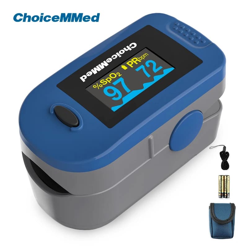 ChoiceMMed Portable Medical Pulse Oxygen finger Pulse Oxygen Blood Cardiofrequencymetro OLED Oximeter dedo Saturometer oxygen