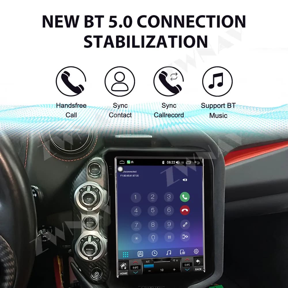 9.7" HD Touch Screen For Mclaren 720s 2017-2021 Android 13 GPS Navigation WIFI Carplay Car Multimedia Player Head Unit Auto