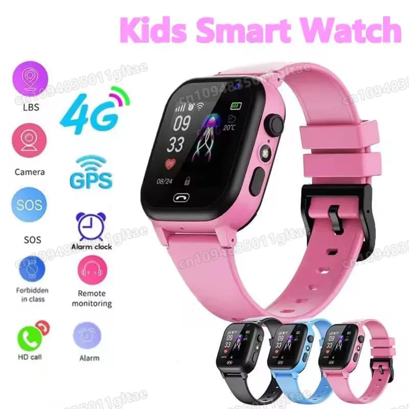 Smartwatch for kids with SOS, GPS, video call, 2G SIM card, camera, waterproof, for kids and girls, R50Pro