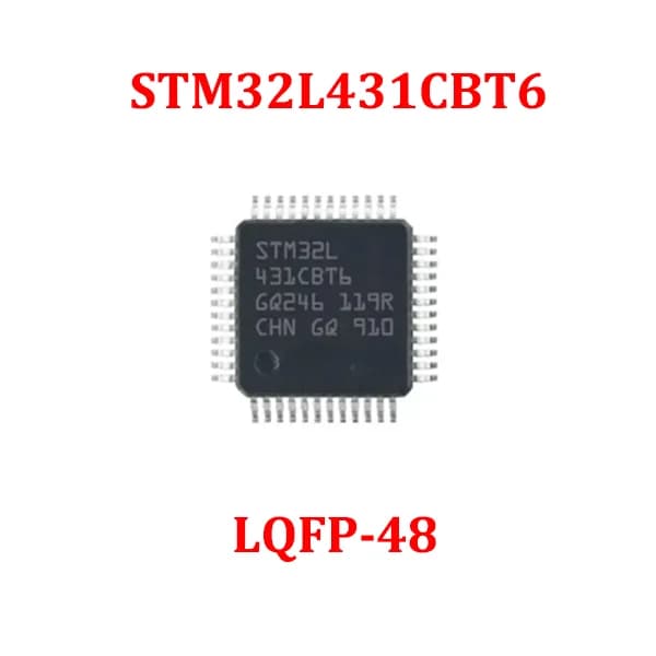 5PCS/10PCS/50PCS/50PCS STM32L431CBT6 IC MCU 32BIT 128KB FLASH 48LQFP