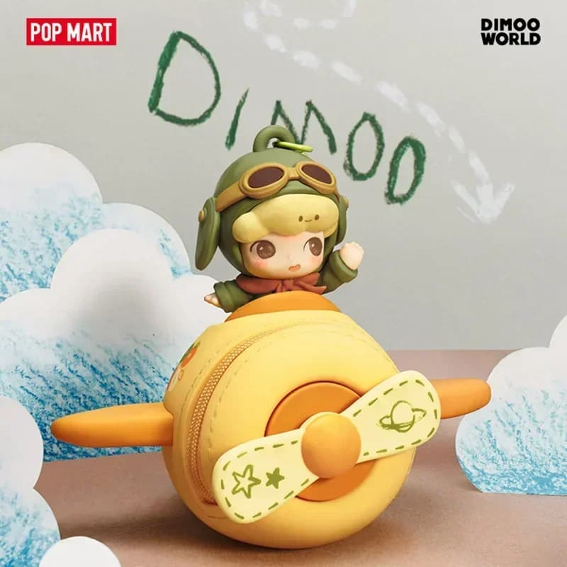 POP MART DIMOO Memories We Hold Series Custodia per Cuffie Trendy Blind Box Giocattoli Scatola Misteriosa Busta a Sorpresa Action Figure Regalo