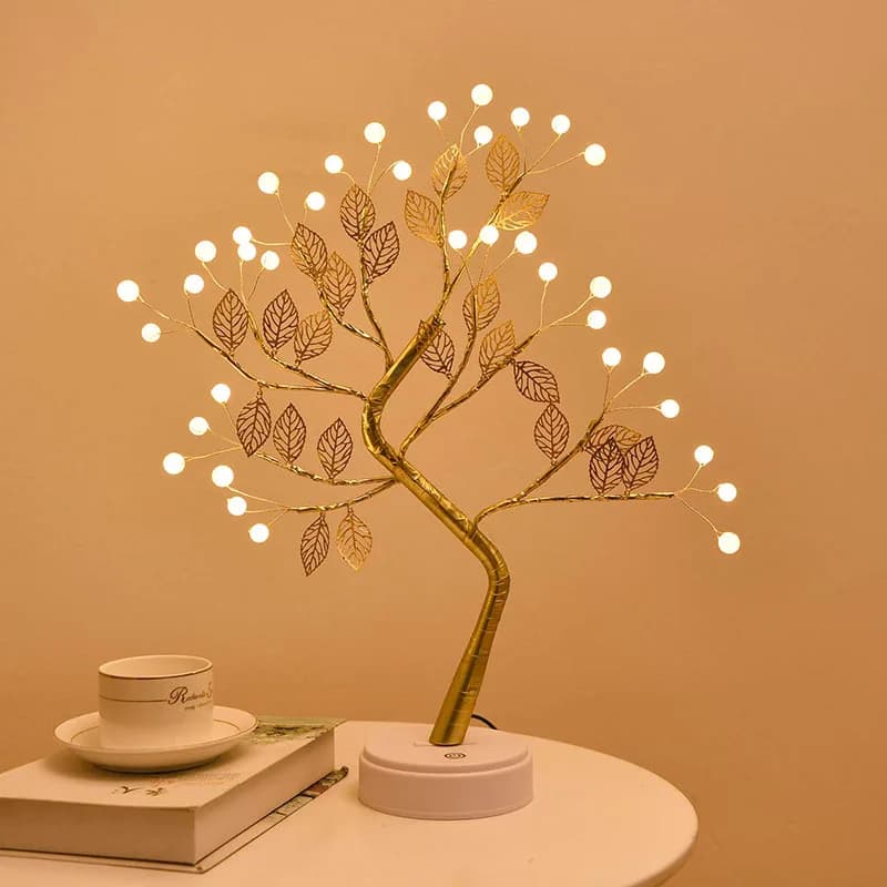 Fata Lampada da notte a LED Decorazione per la casa USB Comodino Sala studio Albero di Natale Illuminazione Scrivania Decorazione natalizia Regali della dea della luce