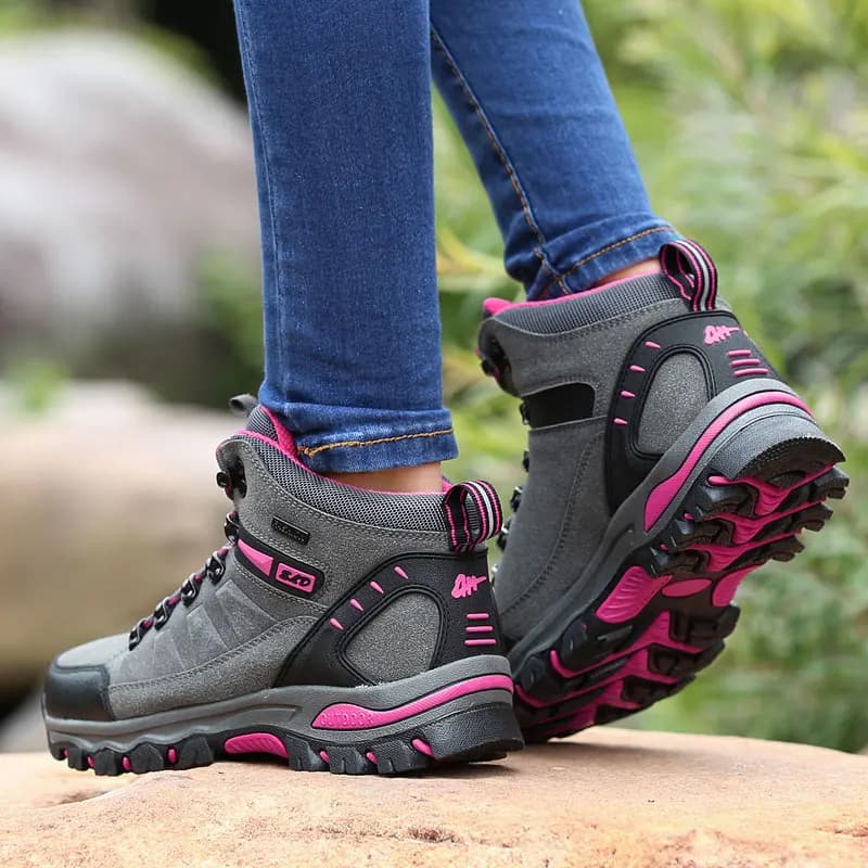 2023 nuovi stivali da donna scarpe da trekking impermeabili stivali da neve femminili piattaforma mantenere caldi stivaletti sneakers da donna scarpe da lavoro all'aperto