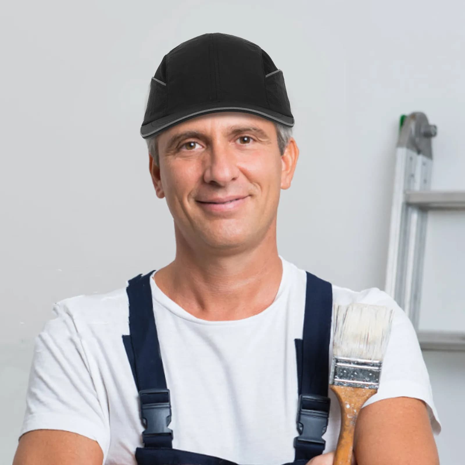 Antistatic Fire Retardant Safety Hat Baseball Cap with Breathable Lining Responsible for Construction Cantieri