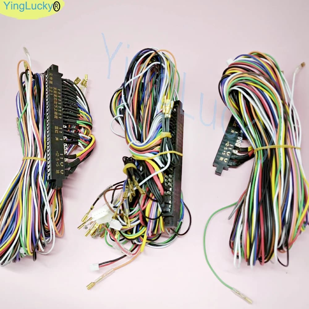 28p Connettore Jamma Cablaggio Arcade Box Gioco Da Tavolo Joystick Buttou Per Neo Geo Cabinet Coin Video Chassis cavo del gioco arcade