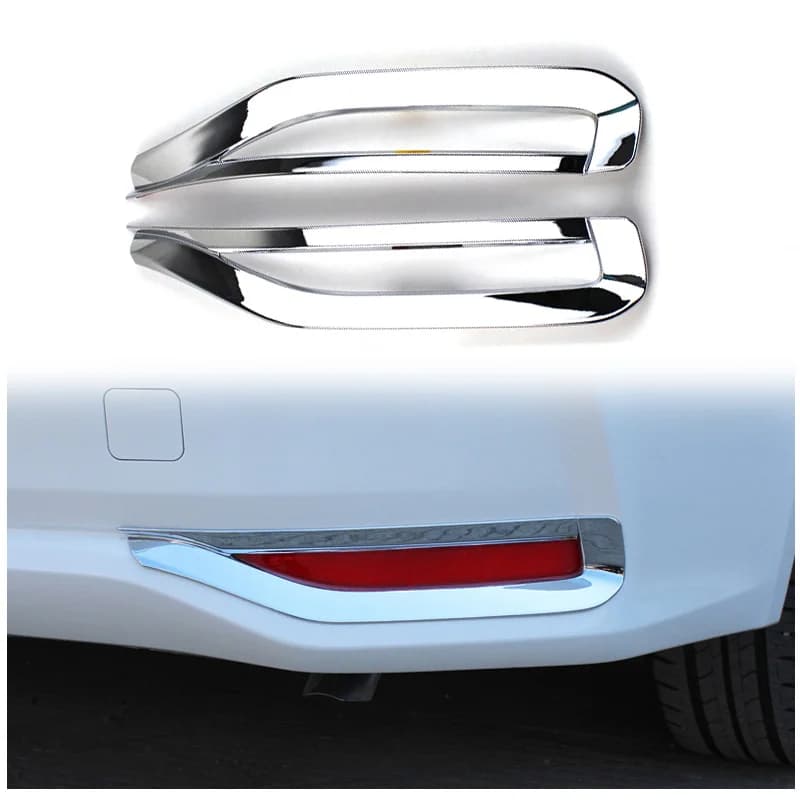 Abs Chrome Front Rear Fog Lamp Trim Cover Foglight Dacoration For Toyota Corolla Sedan 2019 2020 2021 2022 2023