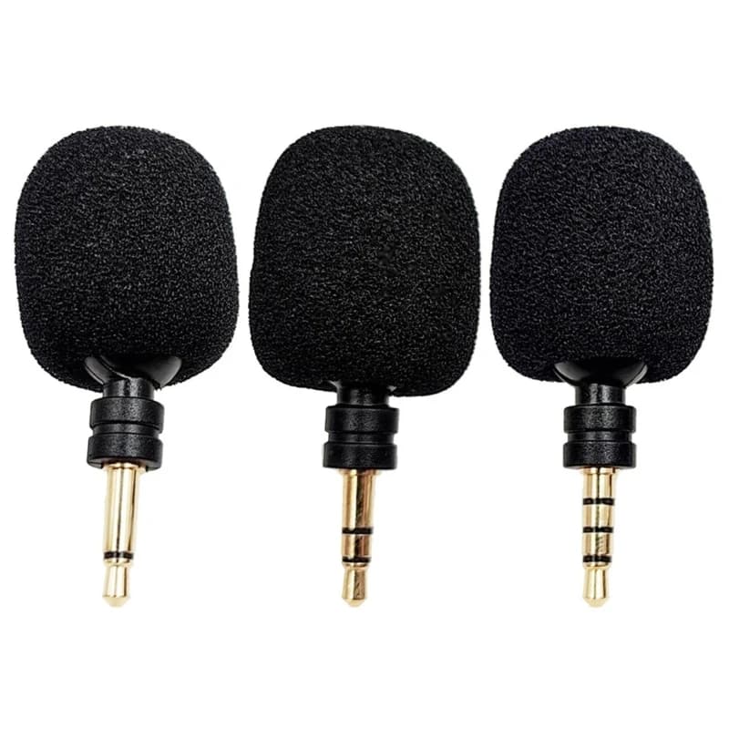 Microfono stereo con mini da 3,5 mm DX62 per telefono cellulare mono/stereo/4 poli