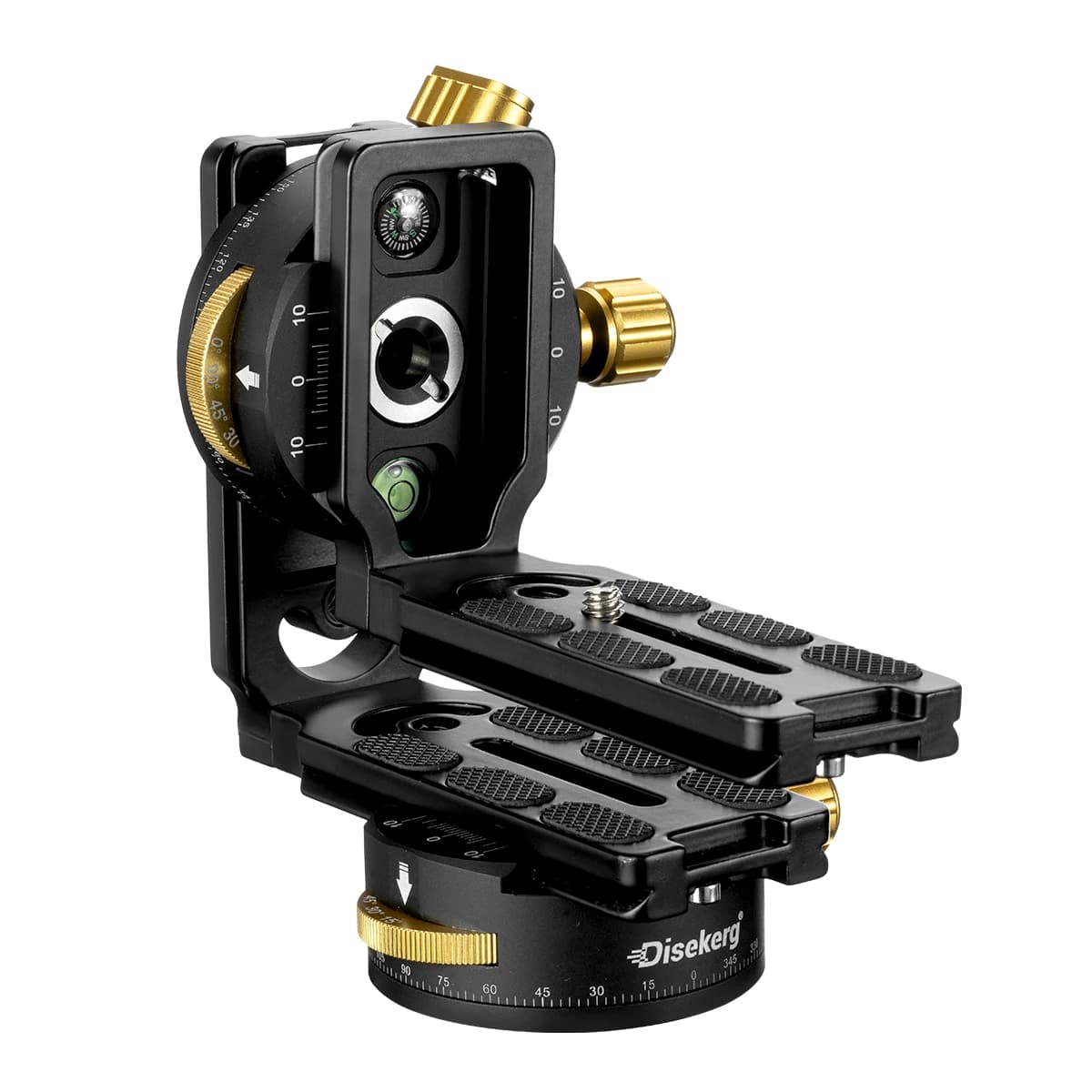 MECO DISE 360° Dual Panoramic Gimbal Holder Camera 720VR Indexing 3D Panoramic Video Splicing Indexing Gimbal Stabilized Tripod