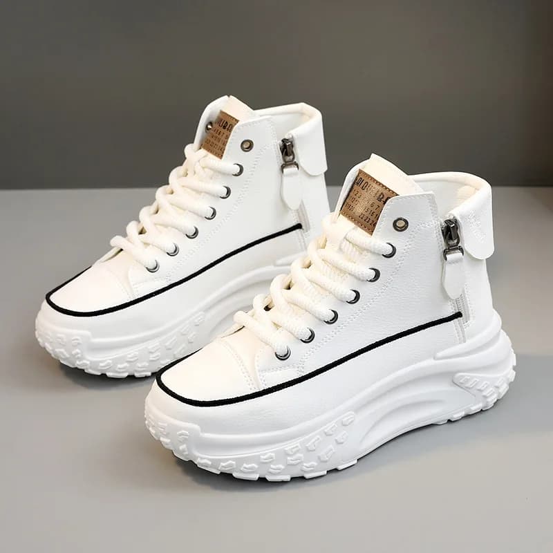 2025 nuove scarpe da ginnastica da donna moda di lusso stivali alti da donna piattaforma scarpe casual scarpe da corsa all'aperto per le donne Tenis De Mujer
