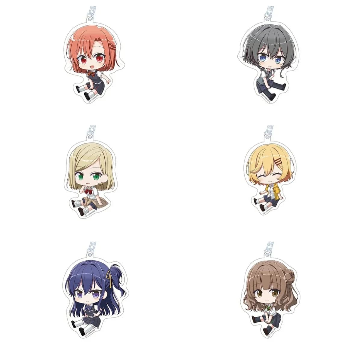 Anime Whisper Me A Love Song Acrylic Keychain Pendant Car Keychain Accessories Christmas Gifts Firend