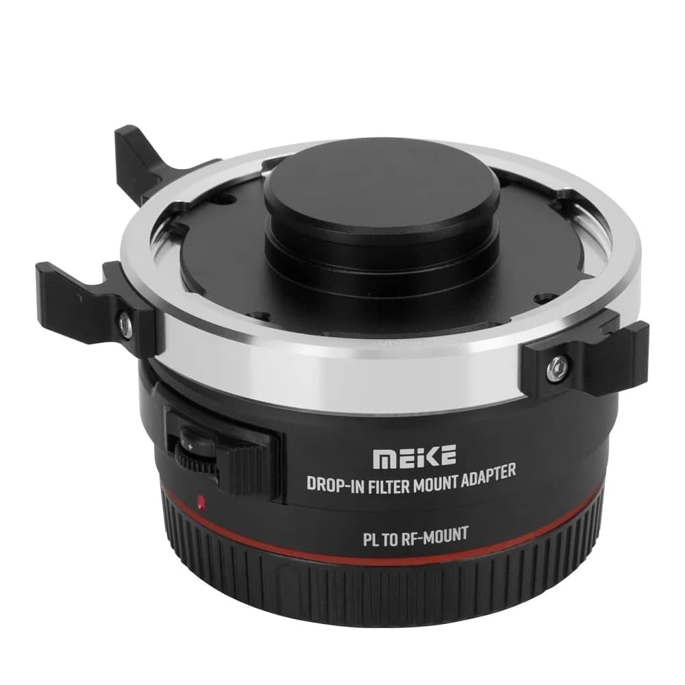 Meike MK-PLTRF-C Lens Adapter Ring with VND Filters for ARRI PL Mount Lens to Canon RF Mount R RP R5 R6 R7 R8 R10 R6II R5C Camer