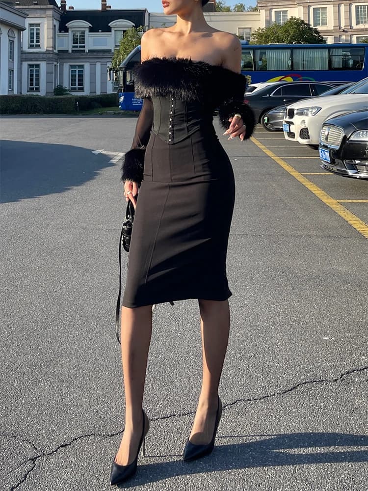 Sexy Grey Suit Skirt Women's High Waist Slim Fit Winter New Style Commute High Quality Short Skirt Bodycon Skirt