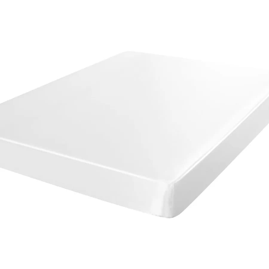 Silky Deep Pocket Bed Sheet Soft Full White