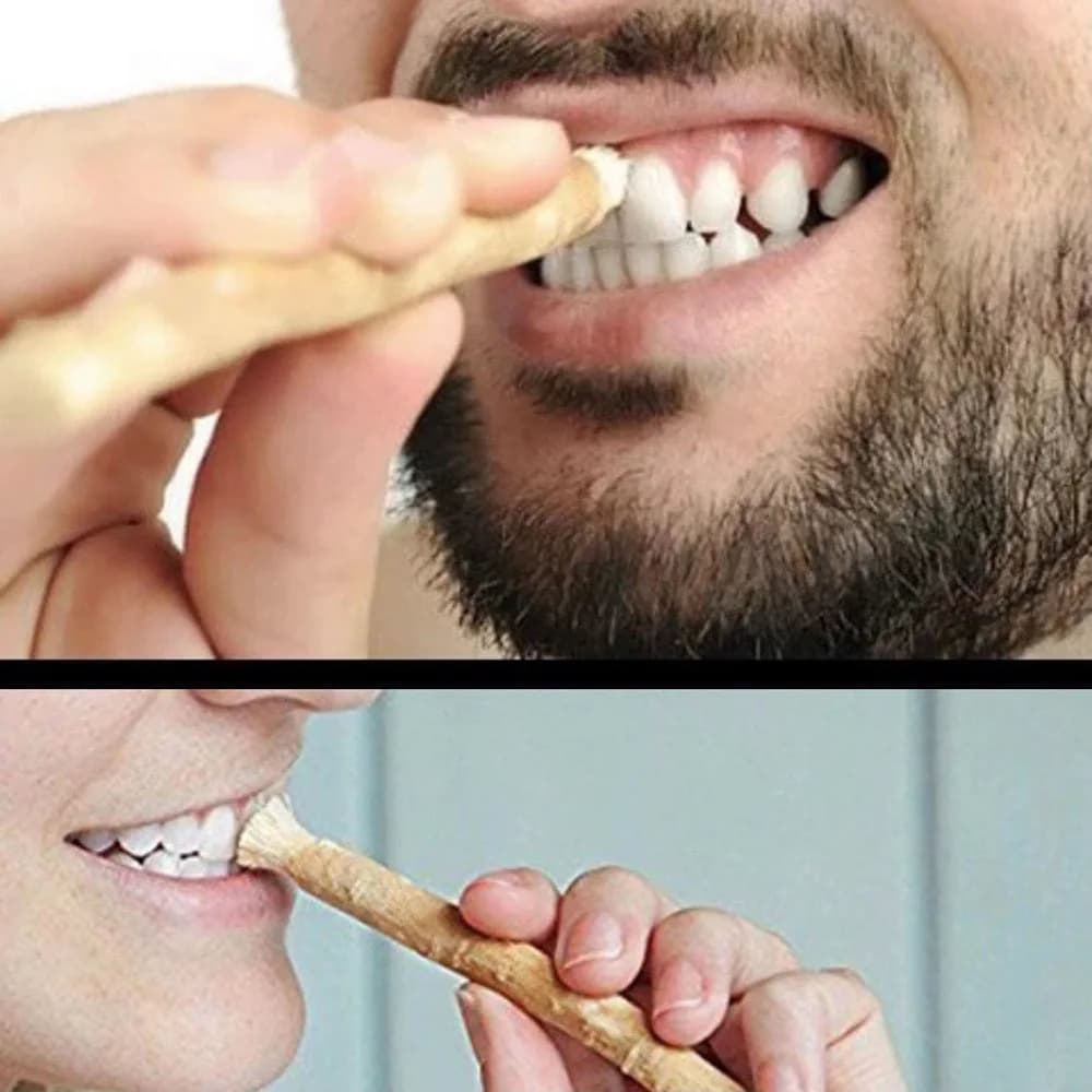 Miswak Siwak Natural Tree Twig Toothbrush Ancient Arabian Oral Cleaning Stick Salvadora Persica Antibacterial Teeth Whitening