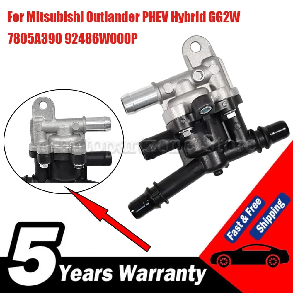 Per Mitsubishi Outlander PHEV Hybrid GG2W Valvola di Controllo del Riscaldatore 7805A390 92486W000P Termostato Idraulico Sistema di Raffreddamento Parte