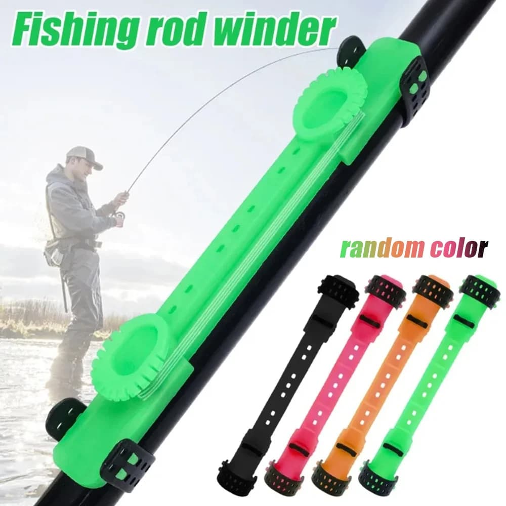 1x piastra di avvolgimento da pesca lenza da pesca tavola di avvolgimento supporto per morso asta bobina strumento avvolgitore per asta da presa rapida accessori per la pesca