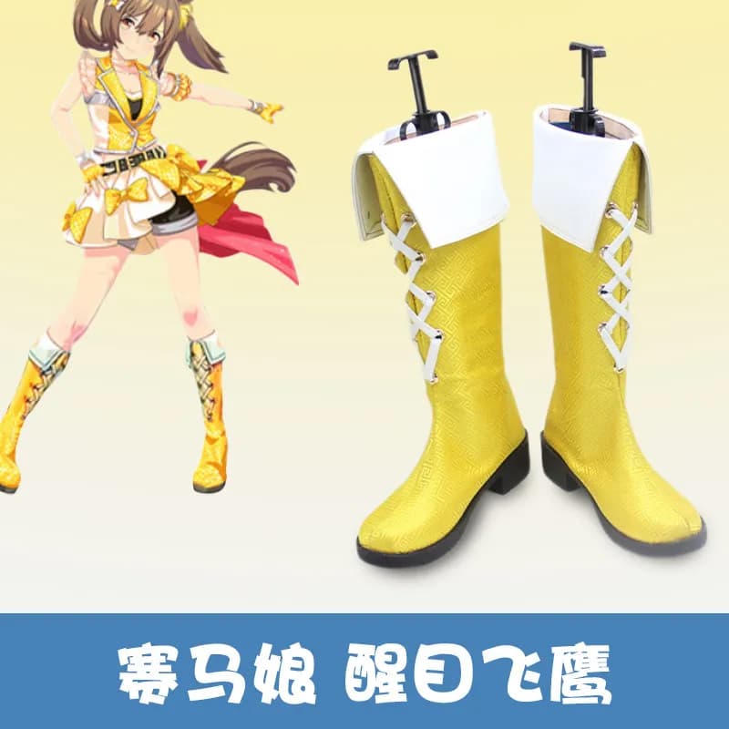 Anime Pretty Derby New Outfit Wonder Acute Cosplay Shoes For Women Halloween Carnival Party Dress Up School Uniform Cos Shoes