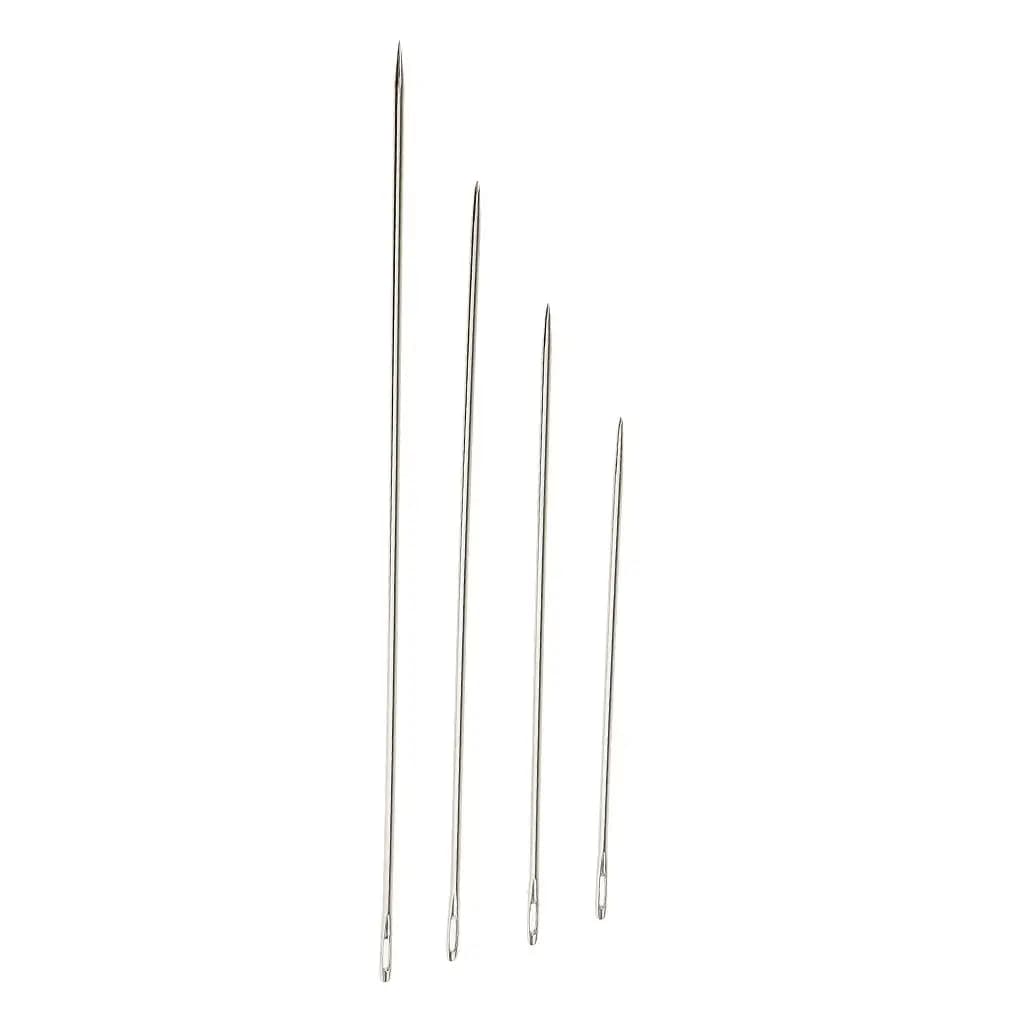 Kit di Strumenti per Cucito a Mano in Acciaio di Varie Dimensioni, Accessori per Riparazione di Materiali e Tessuti Fai-da-Te