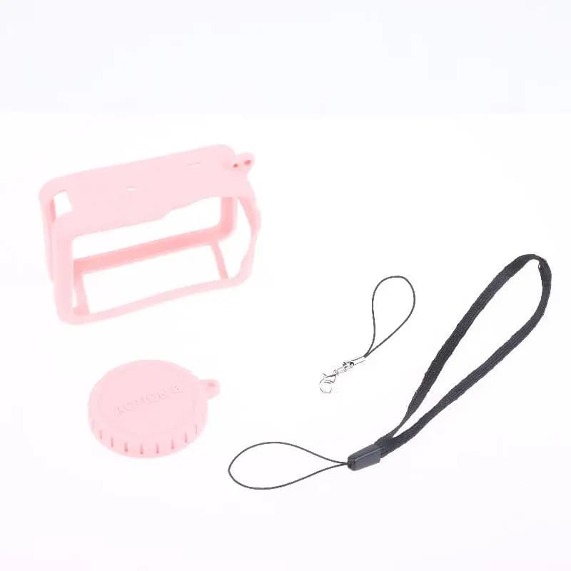 Protective Silicone Case for Action 6, Complete Cover with Anti-Smarriage Cover, Silicone Rubber Protection, Camera Accessories
