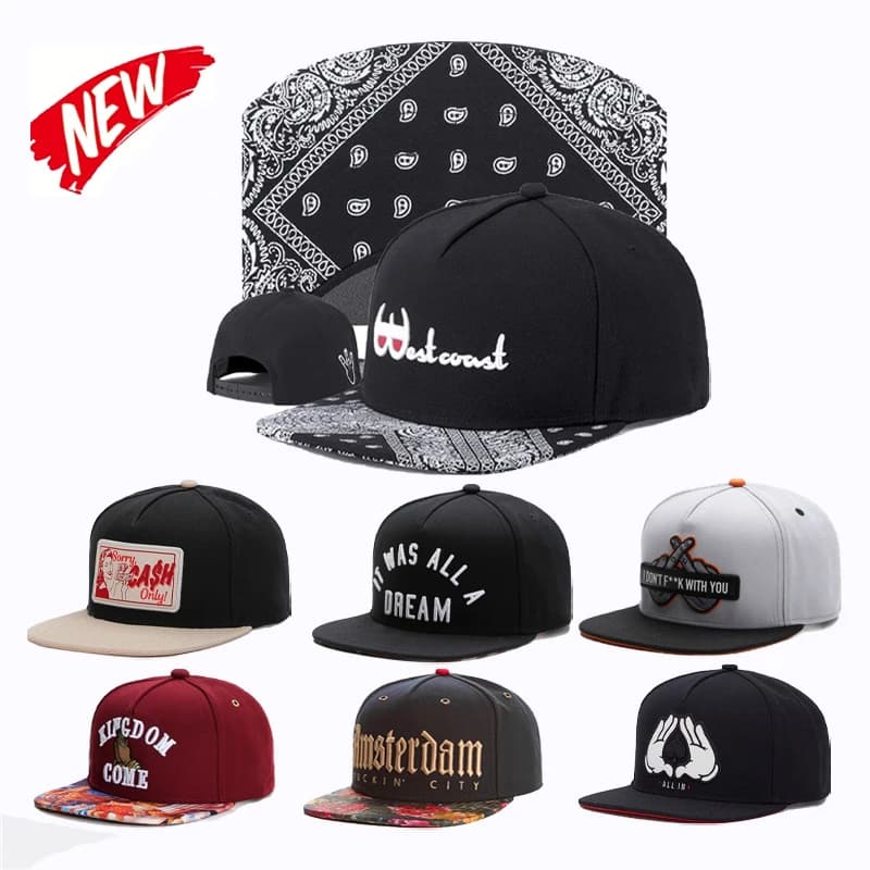 Unisex Brand CAP Wholesale and Retail Snapback Hat Men Women Adult Hip Hop Headwear Outdoor Casual Sun Baseball Cap Gorras Bone
