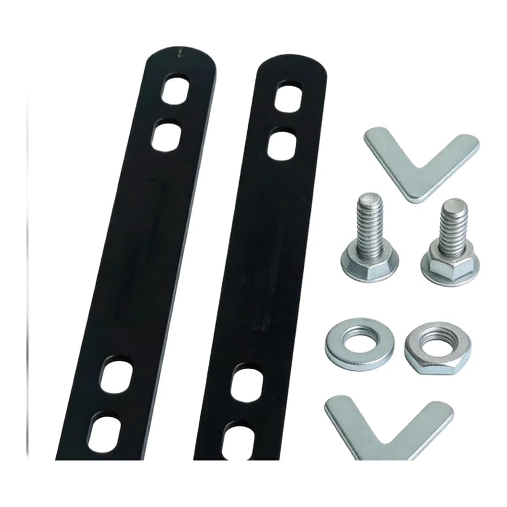 Rear basket adapter for electric bikes mountain bikes scooters folding bikes replacement part steel and iron build