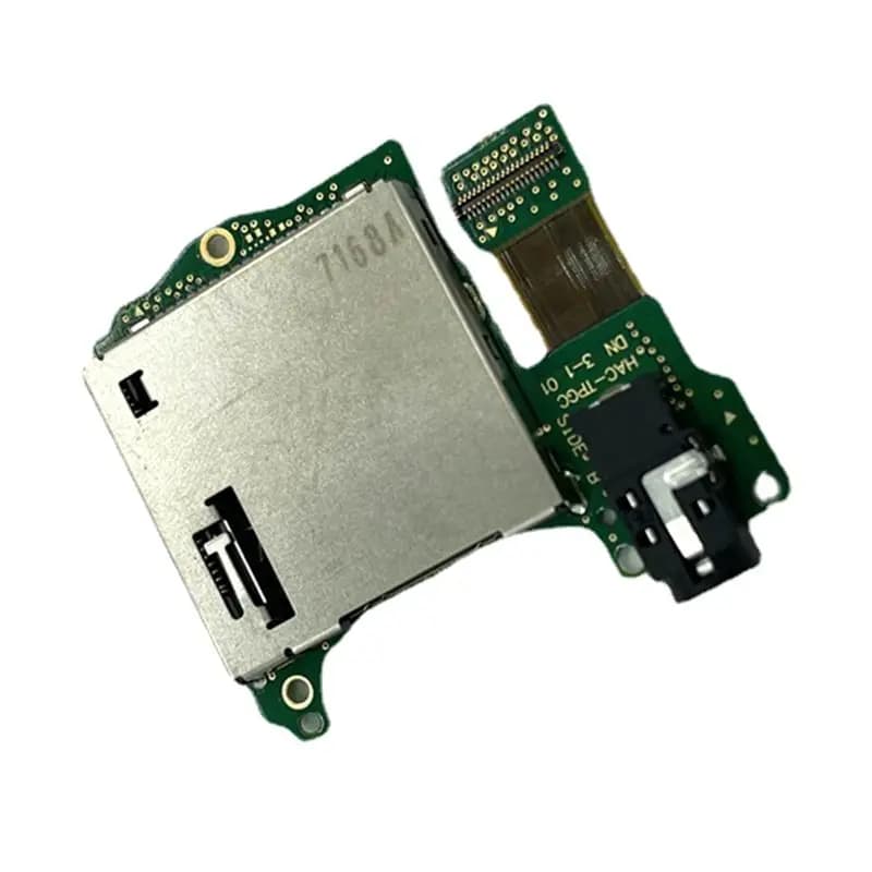 Scheda lettore di schede di gioco A98Z, scheda slot per schede, scheda cuffie per console di gioco NS Switch, accessori di riparazione
