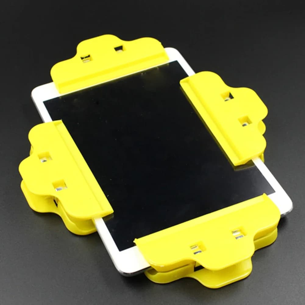 1-8pcs strumenti di riparazione del telefono cellulare morsetto di fissaggio del dispositivo di Clip di plastica per Iphone Samsung iPad Tablet strumento di riparazione dello schermo LCD