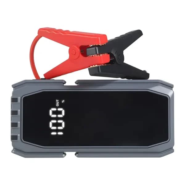 Avviatore di Emergenza, 1500A di Picco, Batteria Portatile per Auto, Booster a Batteria al Litio 12V, Avviamento d'Emergenza