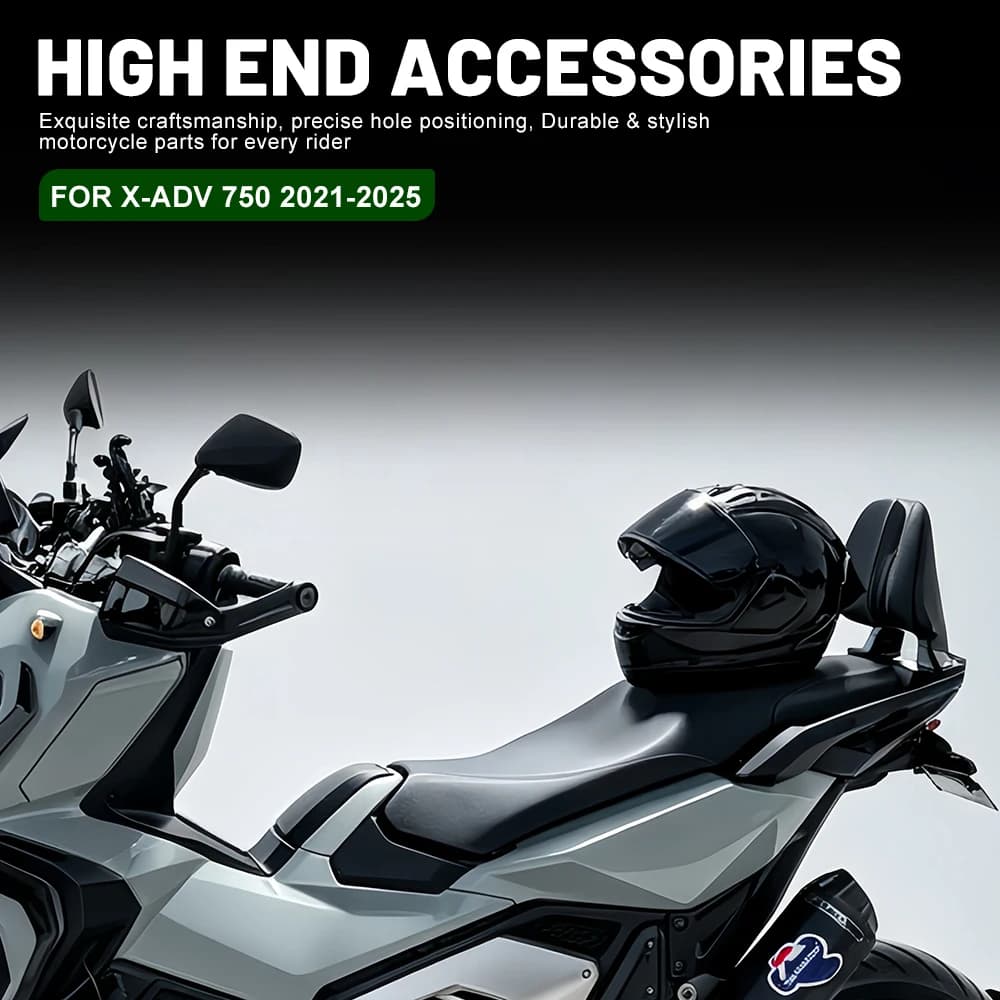 Nuovo Cuscino Schienale Posteriore per Passeggero Moto per Honda X-ADV 750 2021-2025