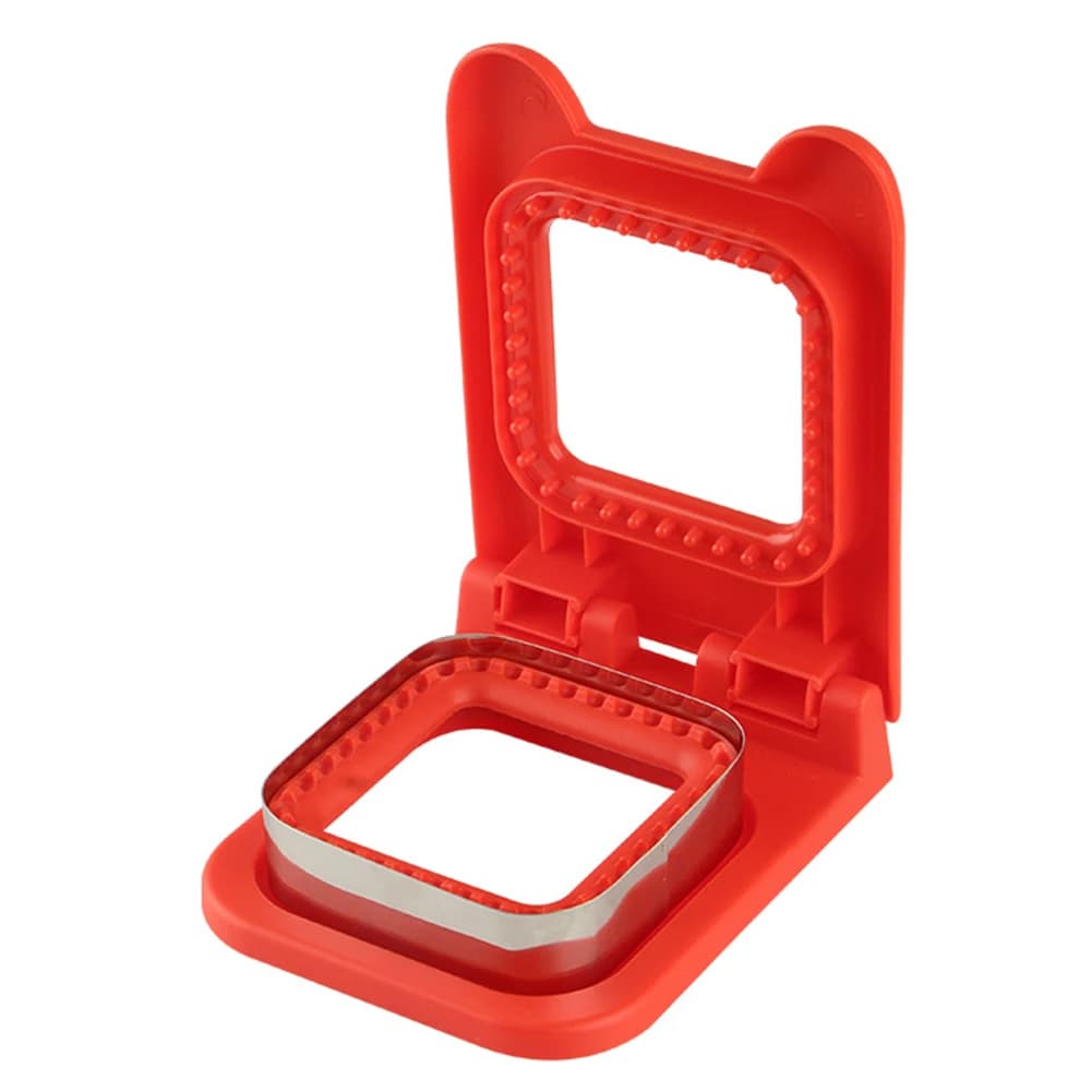 Taglierina e Sigillatrice per Sandwich Quadrati Senza Crosta in Acciaio Inossidabile, Ottima per Lunchbox e Bento Box