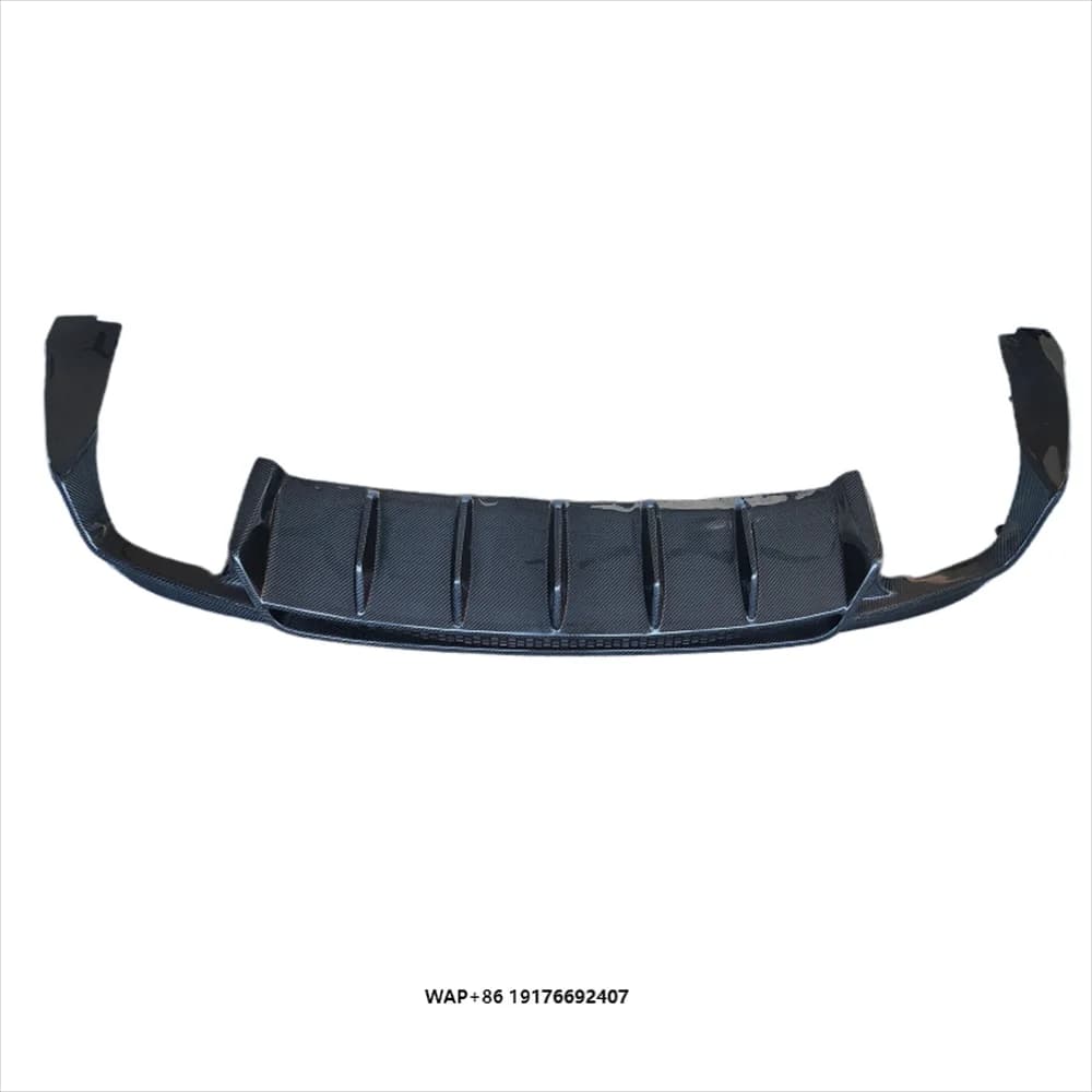 Genuine LD Style Rear Lip and Bumper Diffuser Body Kit Carbon Fiber LD Style forMaserati Levante Body Parts