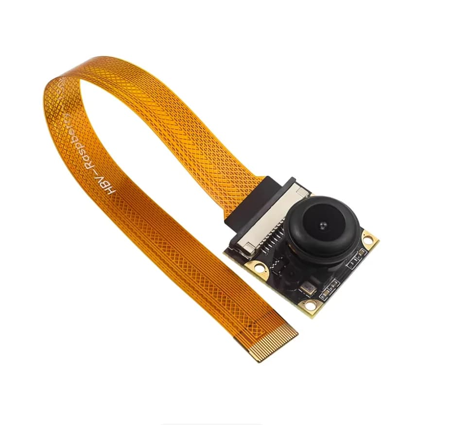 Fotocamera Raspberry Pi per Pi 5, sensore IMX219 da 8 MP, 77 ° -200 ° FOV opzionale, visione notturna IR, con cavo CSI