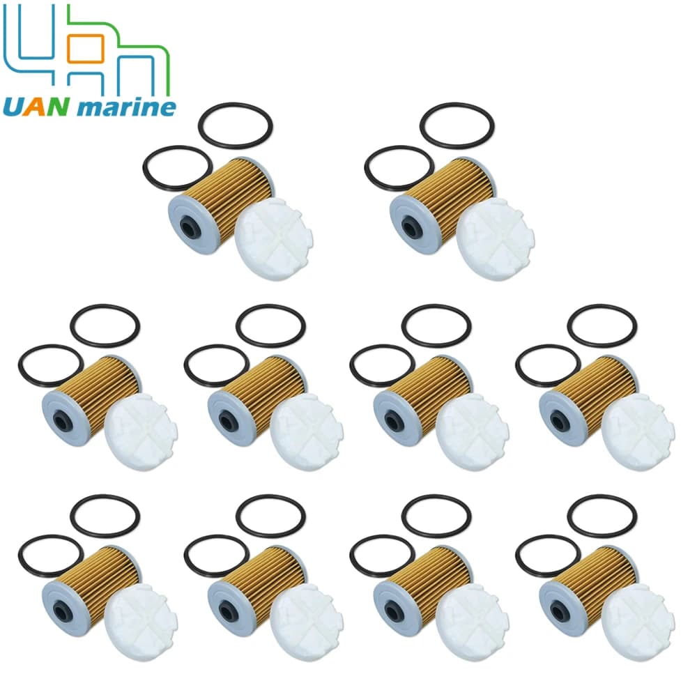 10 pz muslimatexplain Cool filtro carburante e filtro a disco con O-ring per Mercury Mercruiser Gen 3 muslim35-892665