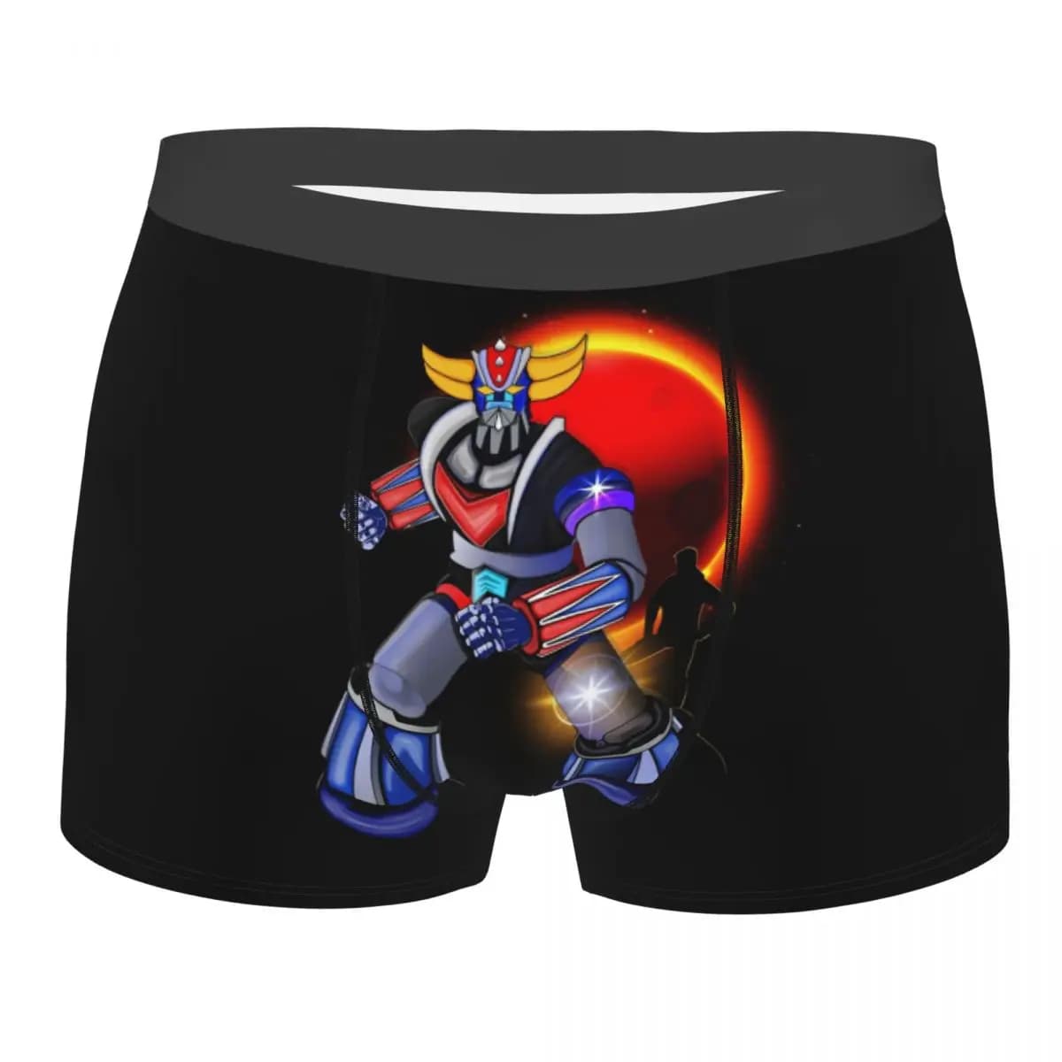 Pantaloncini boxer Goldorak Grendizer da uomo con stampa 3D, traspiranti, anime UFO Robot Goldrake Slip e Mutandine da Donna