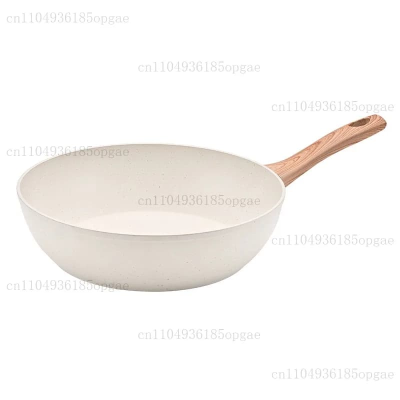 Cross-border granite wok, 12-piece set, household cookware set, frying and stir-frying pan, soup pot 4-piece set, holiday set